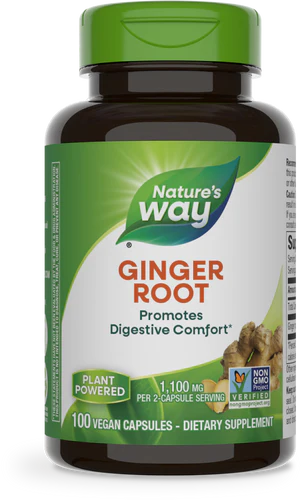 Nature's Way Ginger Root 100 Vgn Cp