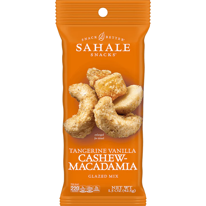 SAHALE SNACKS Tang Vanilla Cashew Macadamia 4 OZ