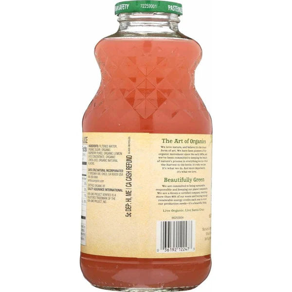 SANTA CRUZ ORGANIC Raspberry Lemonade 32 OZ