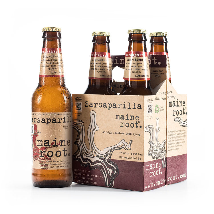 Maine Root Sarsaparilla 12oz Cold