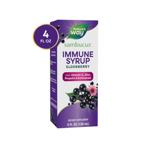 Nature's Way Sambucus Immune Syrup 4 Fl Oz