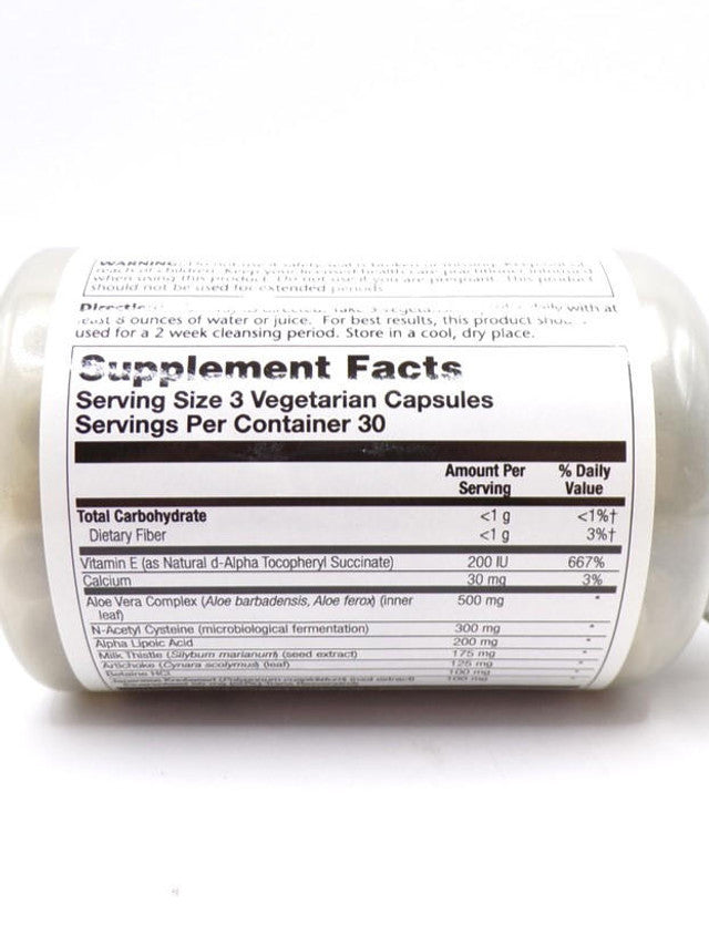 Solaray Total Cleanse™ Liver Fat Formula 90CT Veg Capsule