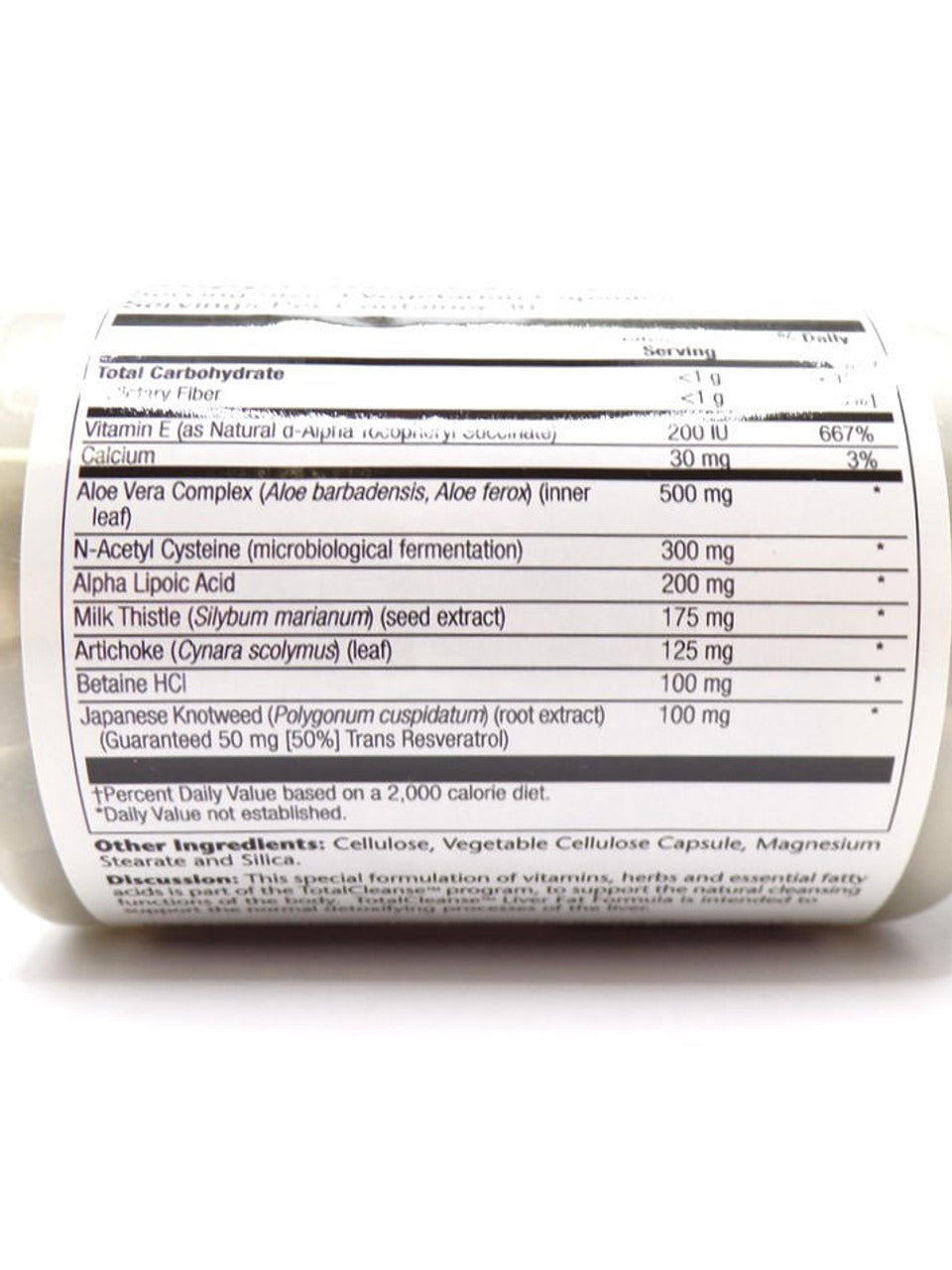 Solaray Total Cleanse™ Liver Fat Formula 90CT Veg Capsule