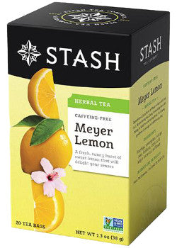 STASH TEA Meyer Lemon Tea Caffeine Free 20 BAG
