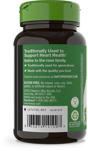Nature's Way Hawthorn Berries 100 Vgn Cp