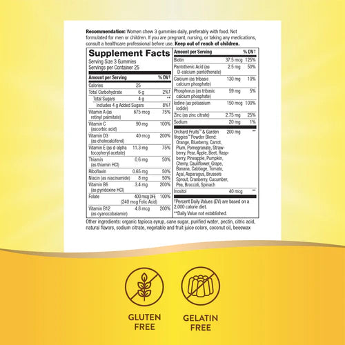 Nature's Way Alive!® Women’s Gummy Vitamins 75 Gummies