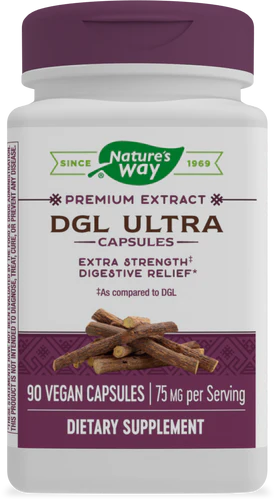 Nature's Way DGL Ultra Premium Extract 90 Vgn Cp