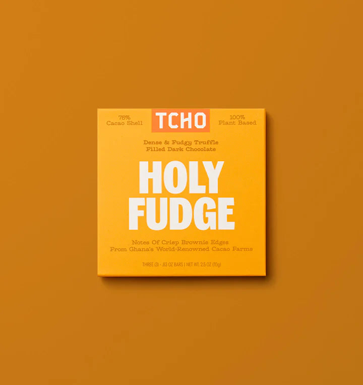 TCHO CHOCOLATE Holy Fudge Singles .83 OZ