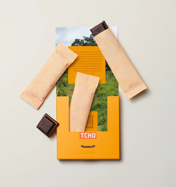TCHO CHOCOLATE Holy Fudge Singles .83 OZ