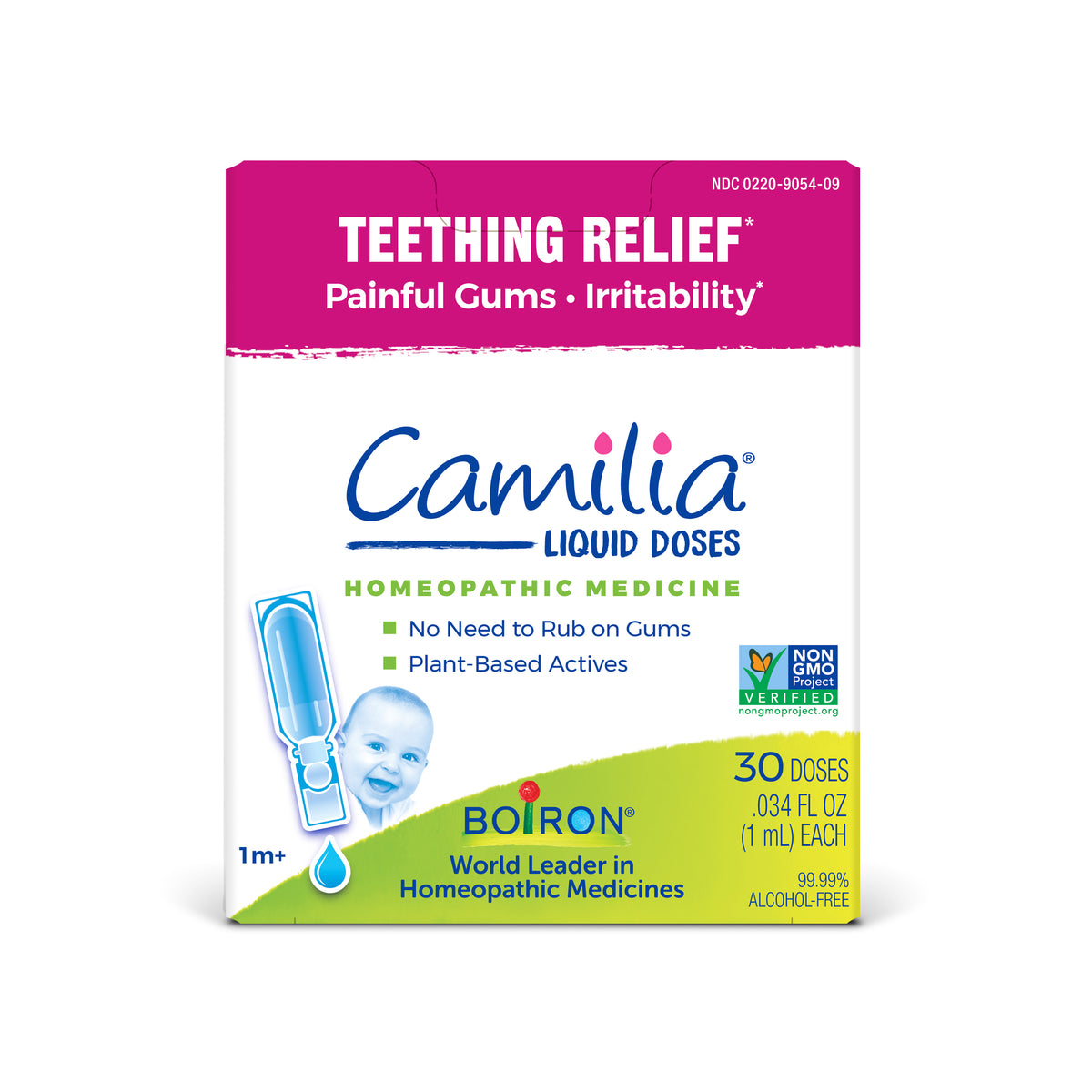 Dosis líquidas de alivio para la dentición Boiron Camilia