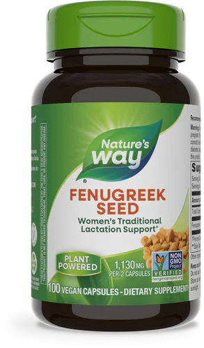 Nature's Way Fenugreek Seed 100 Vgn Cp