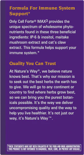 Nature's Way Cell Forté® MAX3 120 Vgn Cp