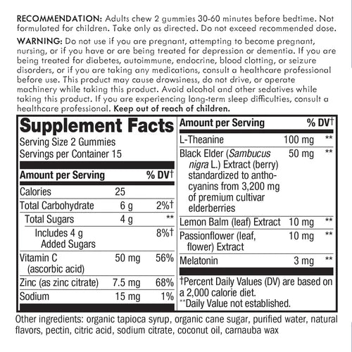 Nature's Way Sambucus™ Sleep + Immune 30 Gummies