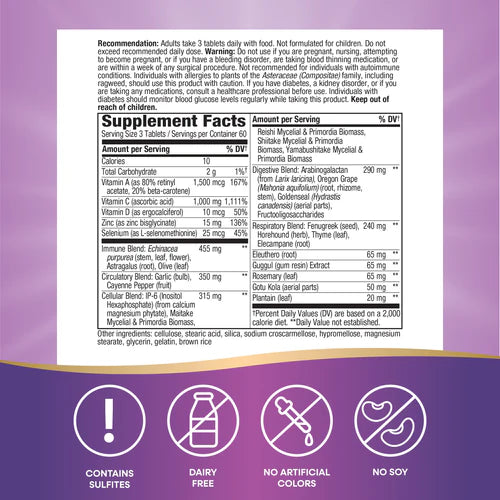 Nature's Way SystemWell® Ultimate Immunity Multi-System Defense 180 Tb