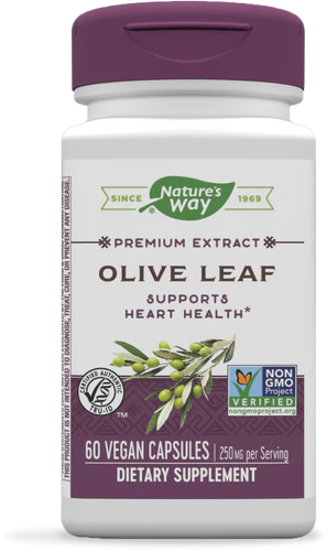Nature's Way Olive Leaf Premium Extract 60 Vgn Cp
