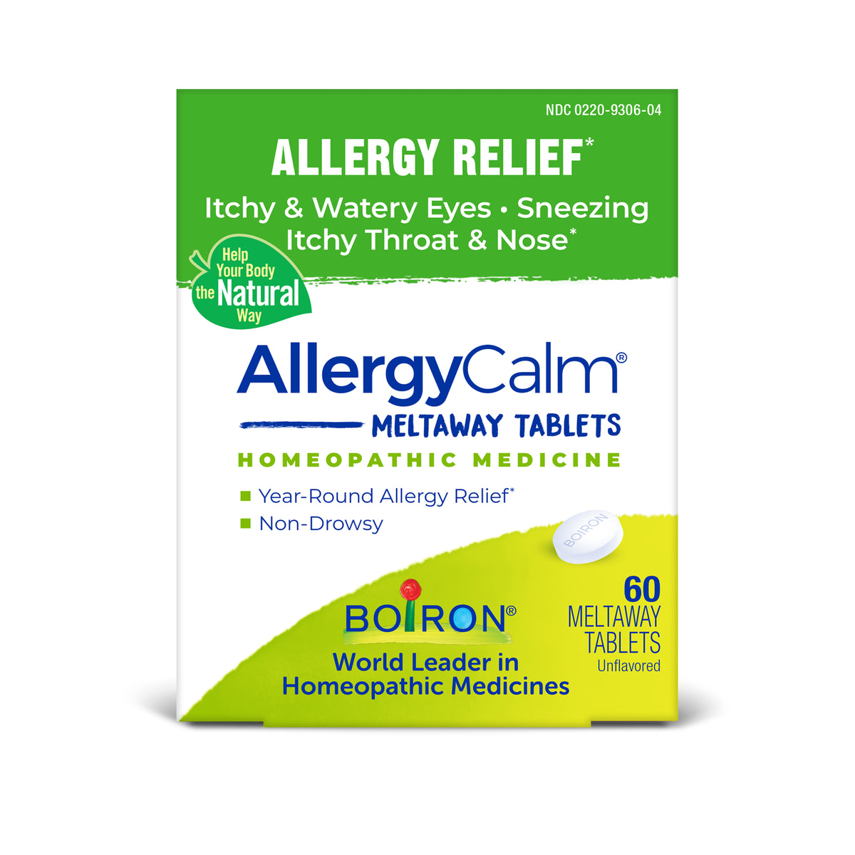 Medicamento homeopático para la calma de alergias