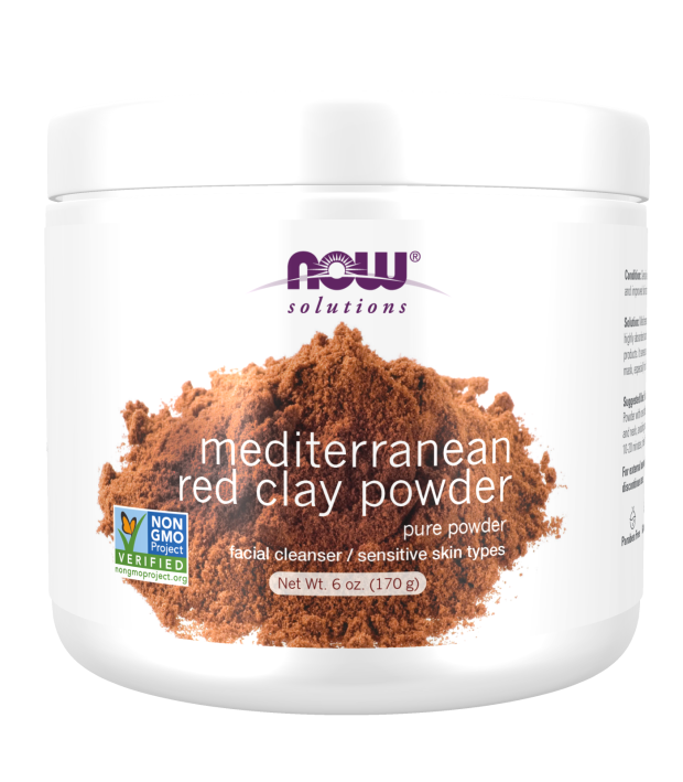 Now RED CLAY POWDER 6 OZ