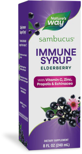Nature's Way Sambucus Immune Syrup 8 Fl Oz