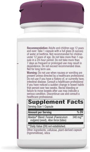 Nature's Way Aloelax® with Fennel Seed Premium Blend 100 Vgn Cp