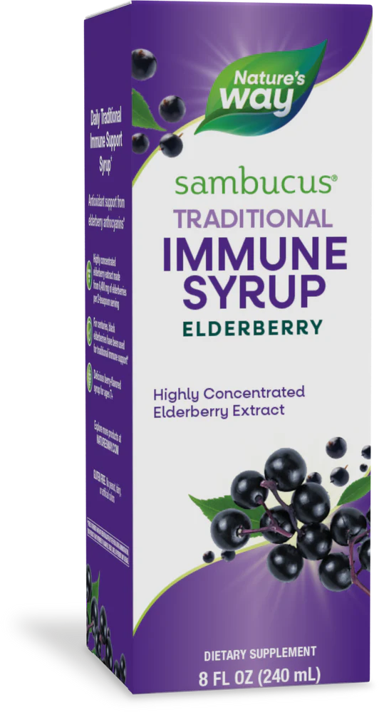 Nature's Way Sambucus Original Syrup 8 Fl Oz