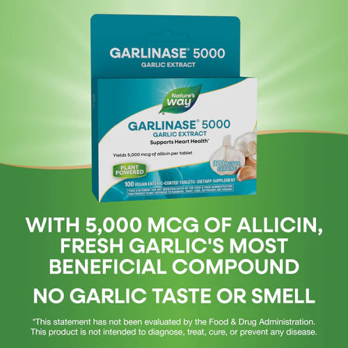 Nature's Way Garlinase® 5000 100 Tb