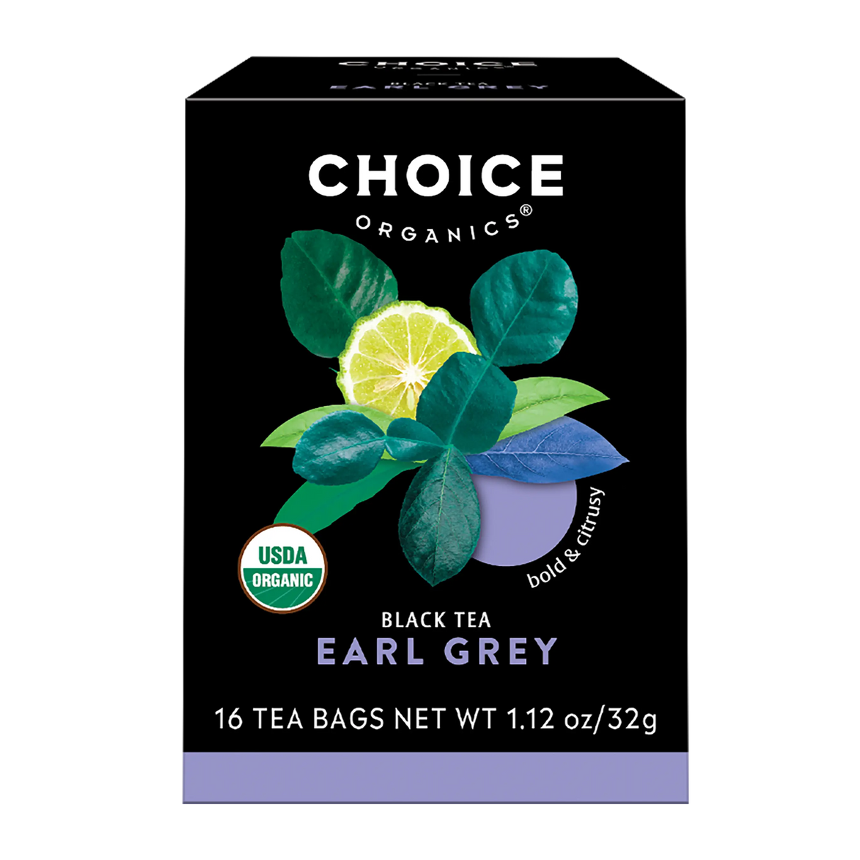 CHOICE ORGANIC TEAS Earl Grey 16 BAG