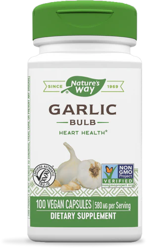 Nature's Way Garlic Bulb 100 Vgn Cp