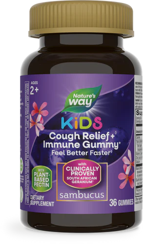Nature's Way Sambucus Relief Kids Gummy 36 Gummies