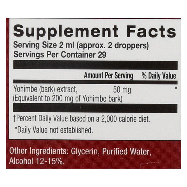 Natural Balance Yohimbe PowerMax® 2000 2floz