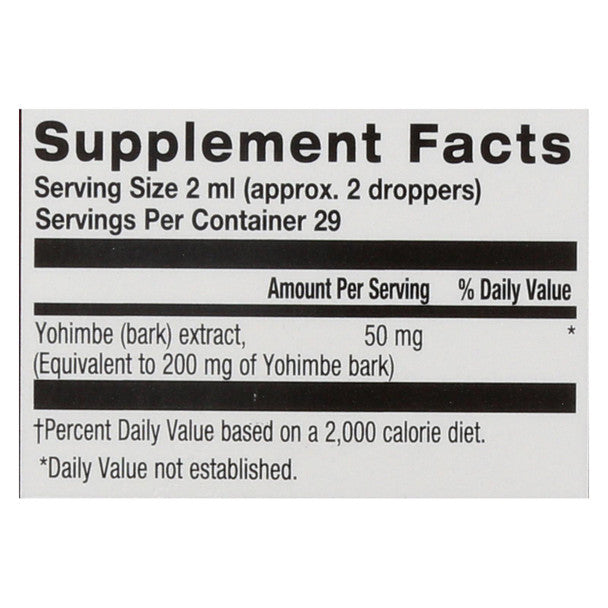 Natural Balance Yohimbe PowerMax® 2000 2floz
