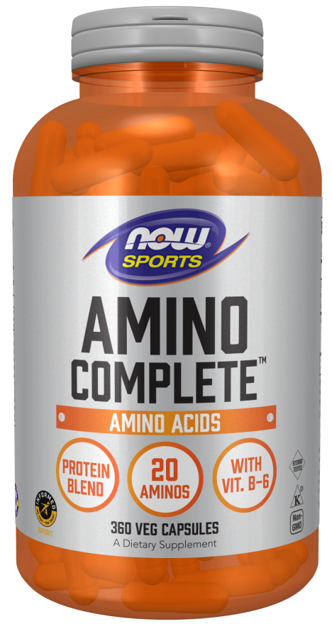 Now AMINO COMPLETE   360 VCAPS