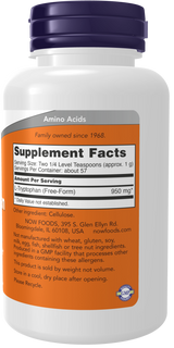 Now L-TRYPTOPHAN POWDER 2 OZ
