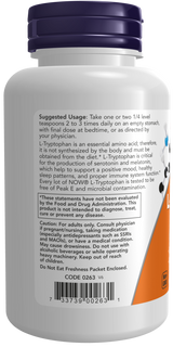 Now L-TRYPTOPHAN POWDER 2 OZ