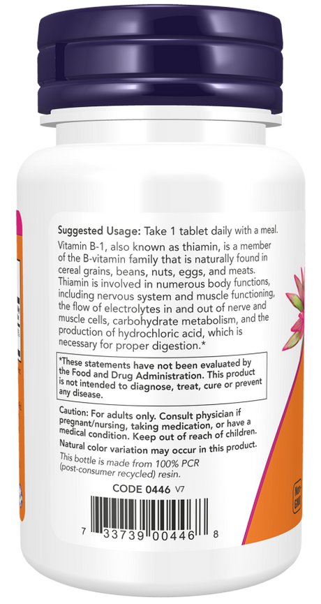 Now B-1 100mg  100 TABS