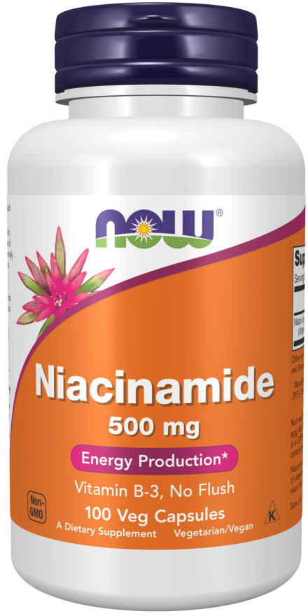 Now NIACINAMIDE 500mg  100 VCAPS