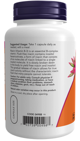 Now FLUSH FREE NIACIN 500mg   180 VCAPS