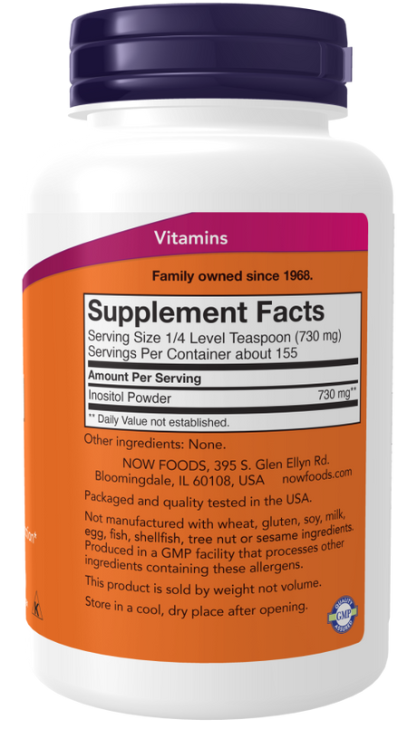 Now INOSITOL PURE PWD  1 LB