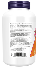 Now C-500 CHEW ORANGE  100 TABS