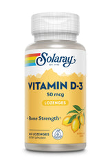 Solaray Vit D-3 60CT 50MCG