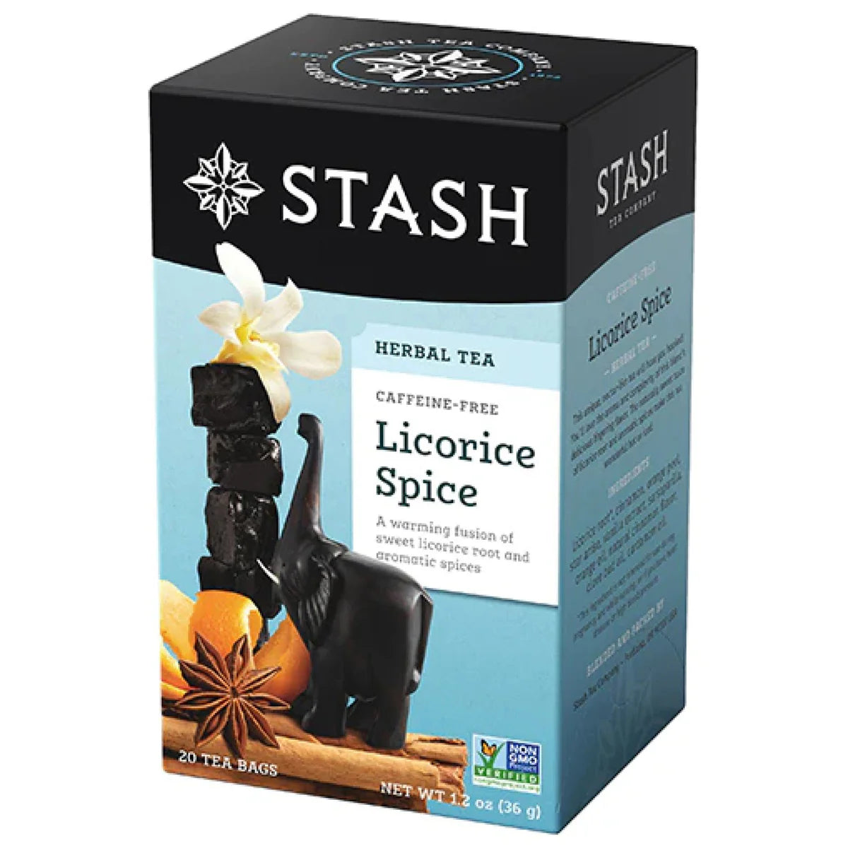 STASH TEA Licorice Spice Tea Caffeine Free 20 BAG