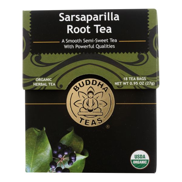 BUDDHA TEAS Organic Sarsaparilla Tea 18 BAG – Williams Natural Foods