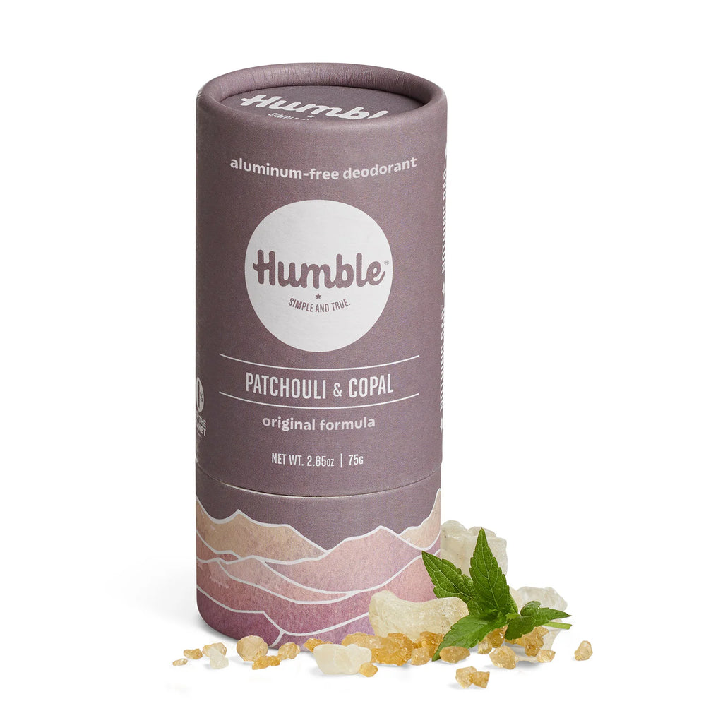 Humble Brands Deodorant Plastic Free Patchouli & Copal 2.65 oz
