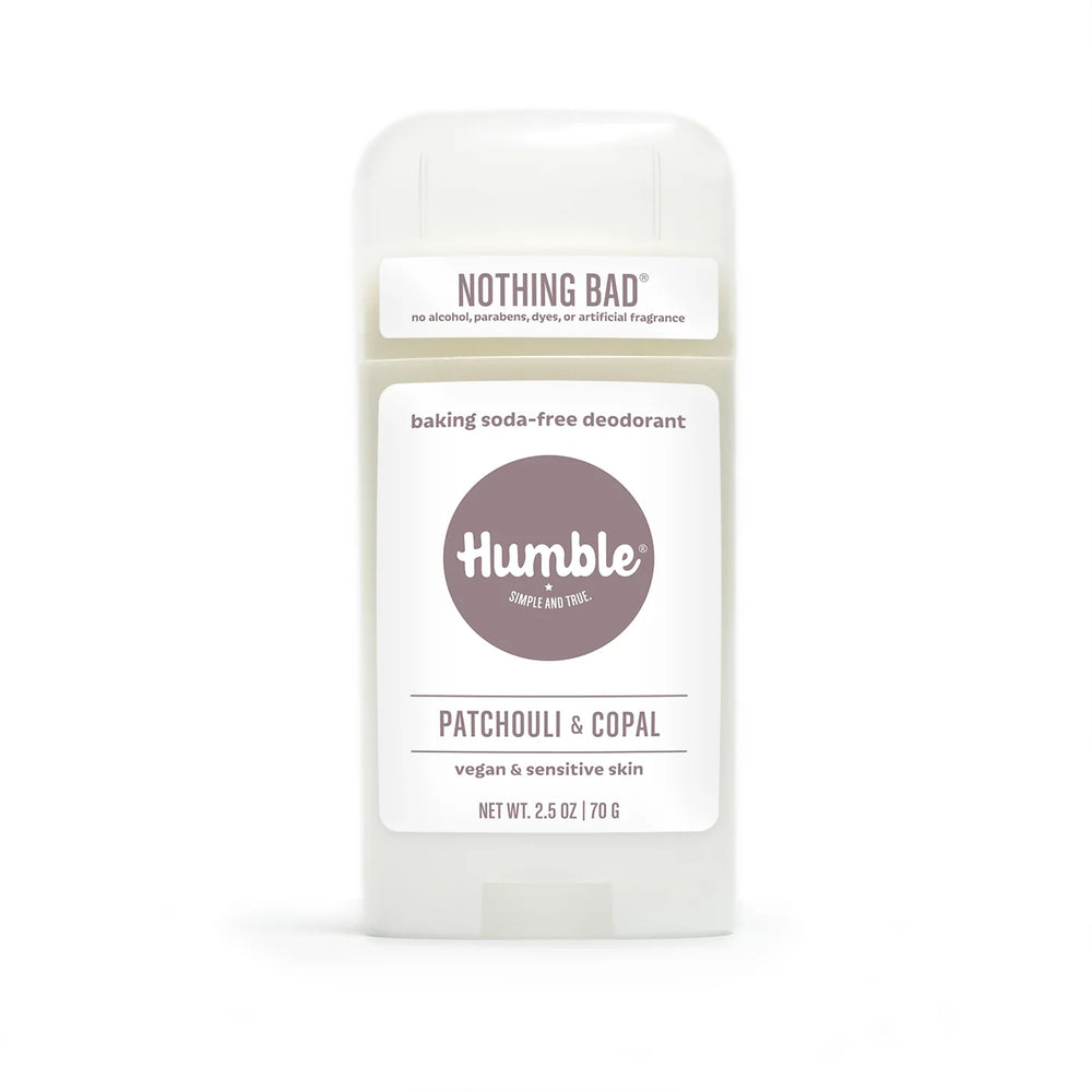 HUMBLE BRANDS DEODORANT VEGAN SENSITIVE PATCHOULI & COPAL 2.5OZ