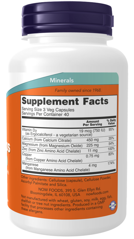 Now CAL CITRATE PLUS CAPS  240 VCAPS