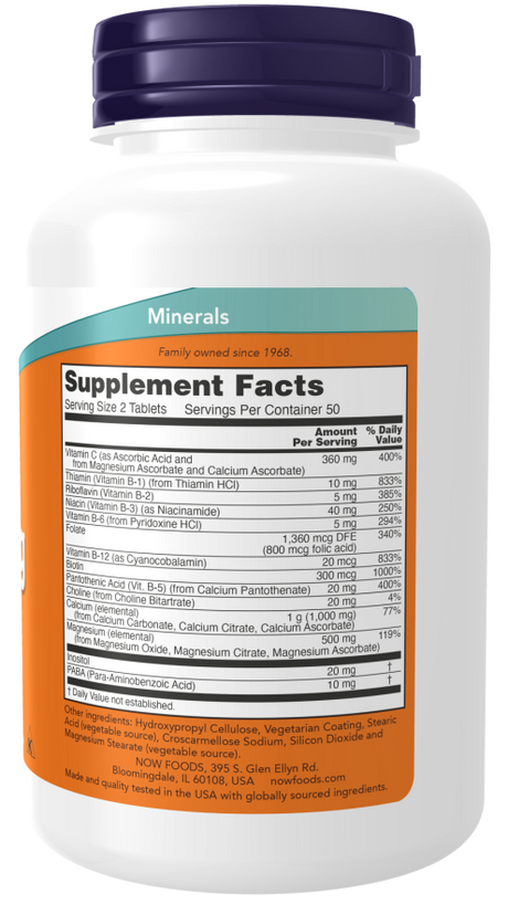 Now CAL-MAG STRESS 100 TABS