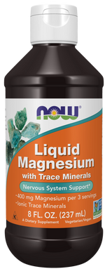 Now LIQUID MAGNESIUM/TRACE MINS 8 OZ