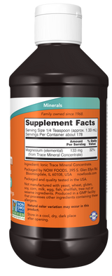 Now LIQUID MAGNESIUM/TRACE MINS 8 OZ