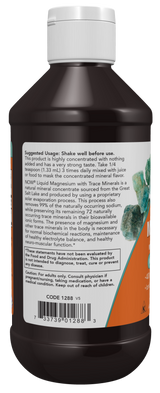 Now LIQUID MAGNESIUM/TRACE MINS 8 OZ