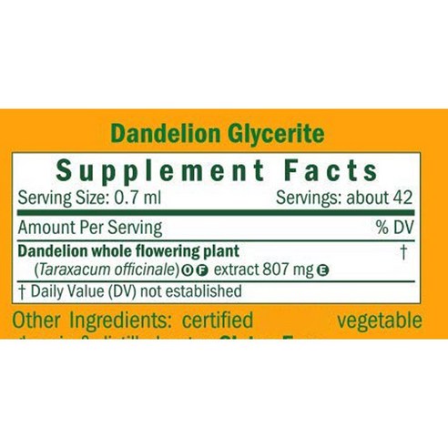 Herb Pharm DANDELION ALCOHOL-FREE 1 oz