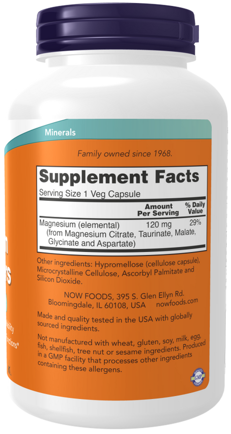 Now MAGNESIUM TRANSPORTERS  180 VCAPS